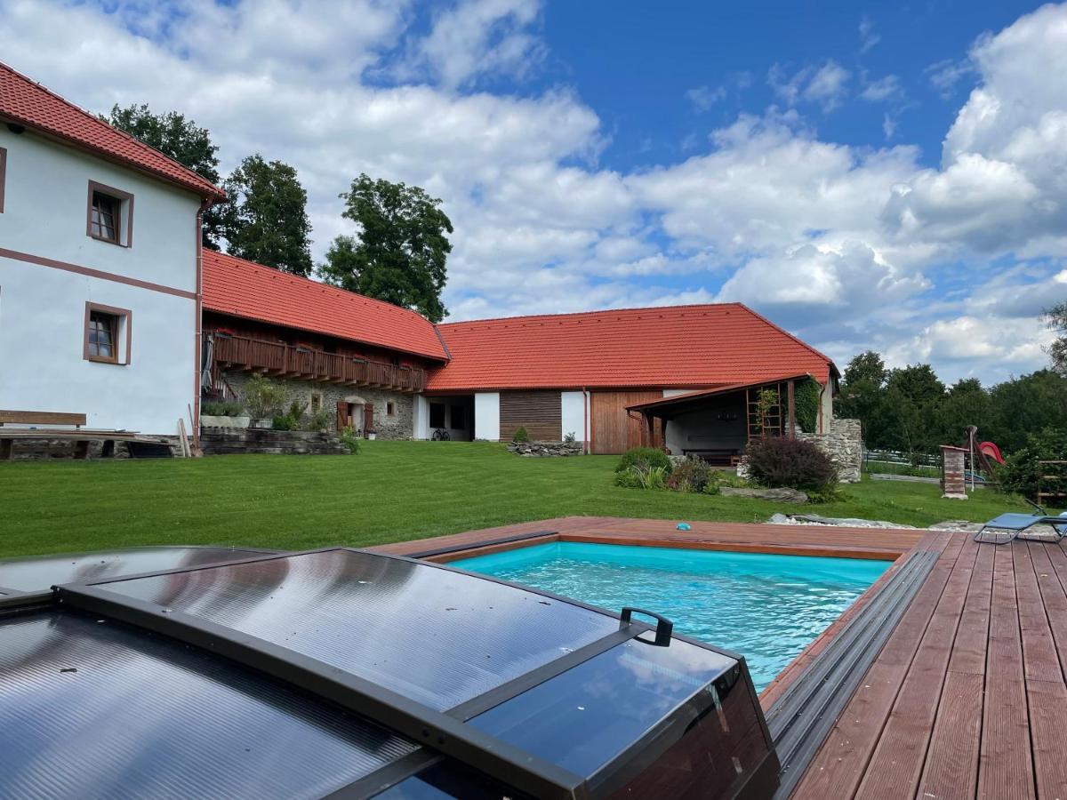 Apartmán Farma Náhlov Frymburk Exteriér fotografie