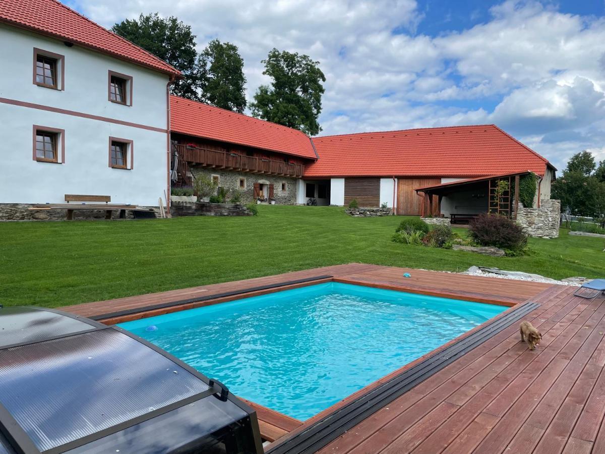 Apartmán Farma Náhlov Frymburk Exteriér fotografie