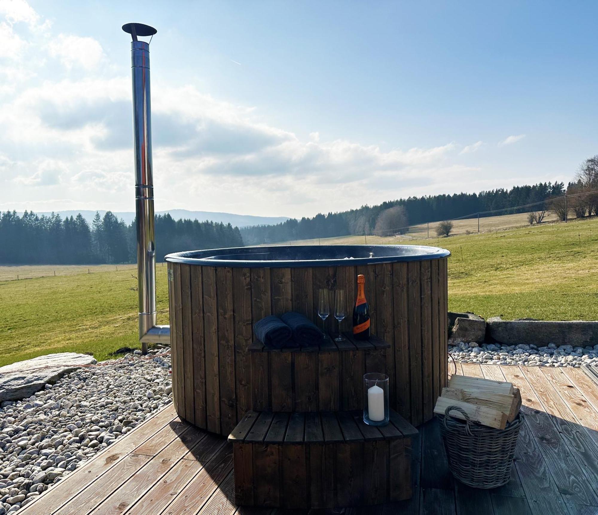 Apartmán Farma Náhlov Frymburk Exteriér fotografie
